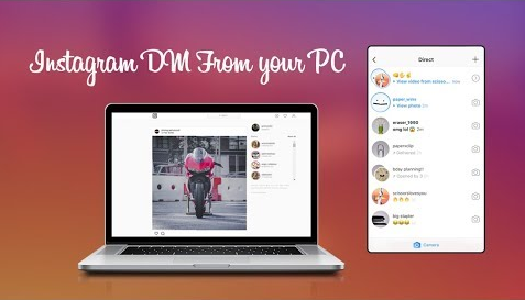 Instagram dm on pc