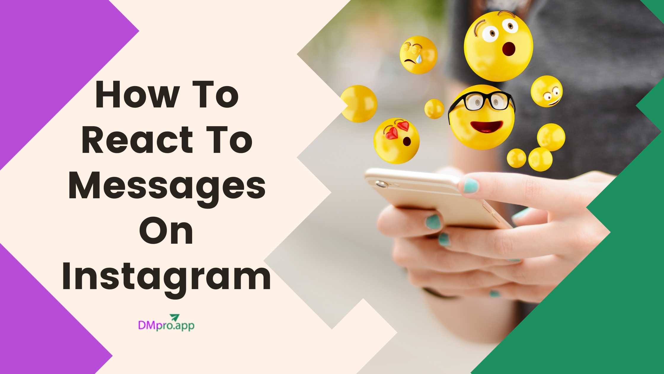 How To React To Messages On Instagram - DMPro