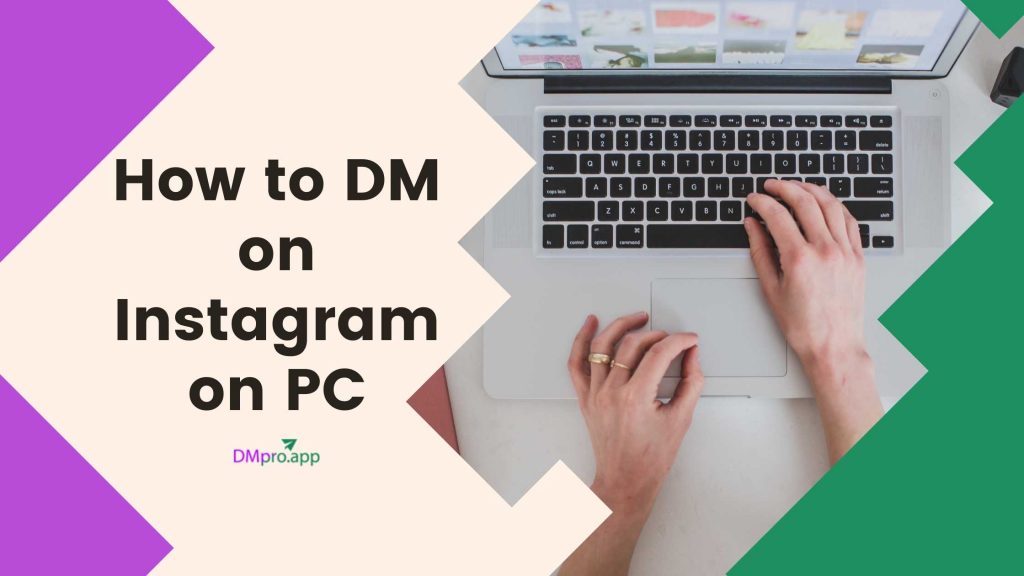 how to dm on instagram on pc