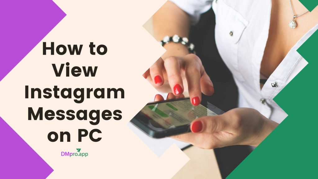 how to view Instagram messages on pc