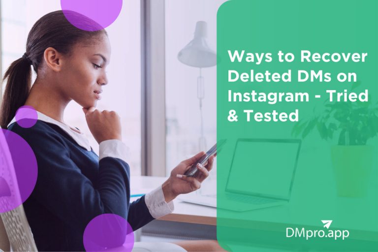 Ways to Recover Deleted DMs on Instagram - Tried & Tested