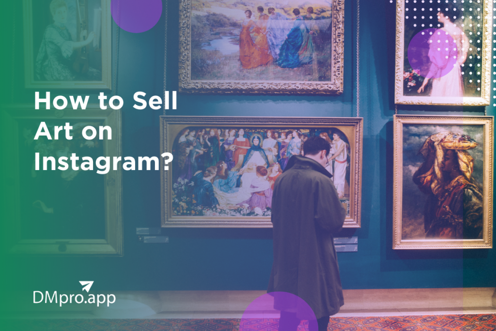 how to sell art on instagram