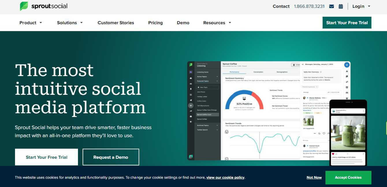 sproutsocial homepage