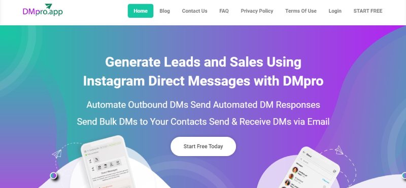 Instagram Messaging Tool - DMPro