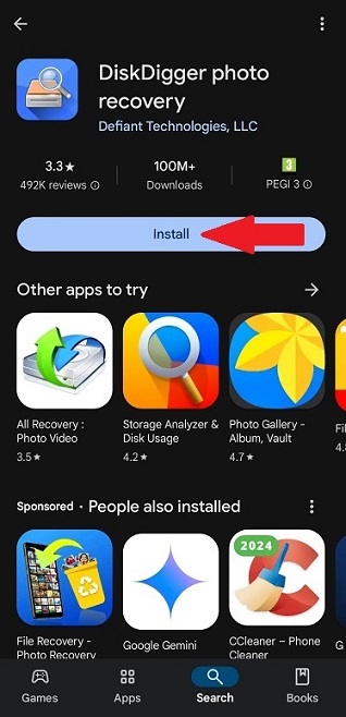 Install the app