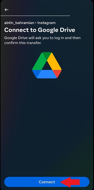 Connect to your ‘Google Drive’ or ‘Dropbox’,