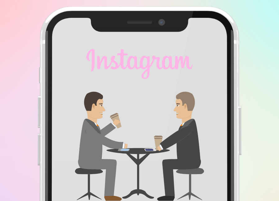 communicating with companies through instagram