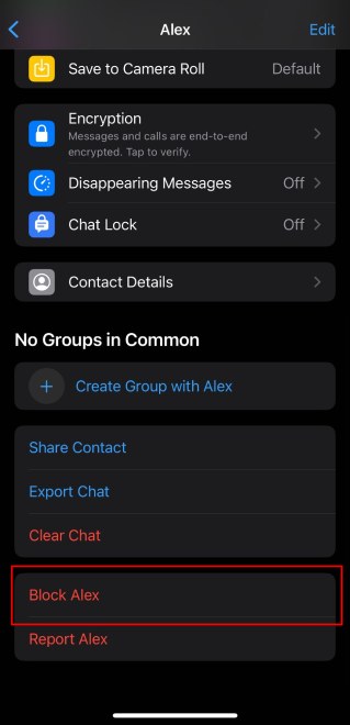 How to block someone on WhatsApp without them knowing on iPhone