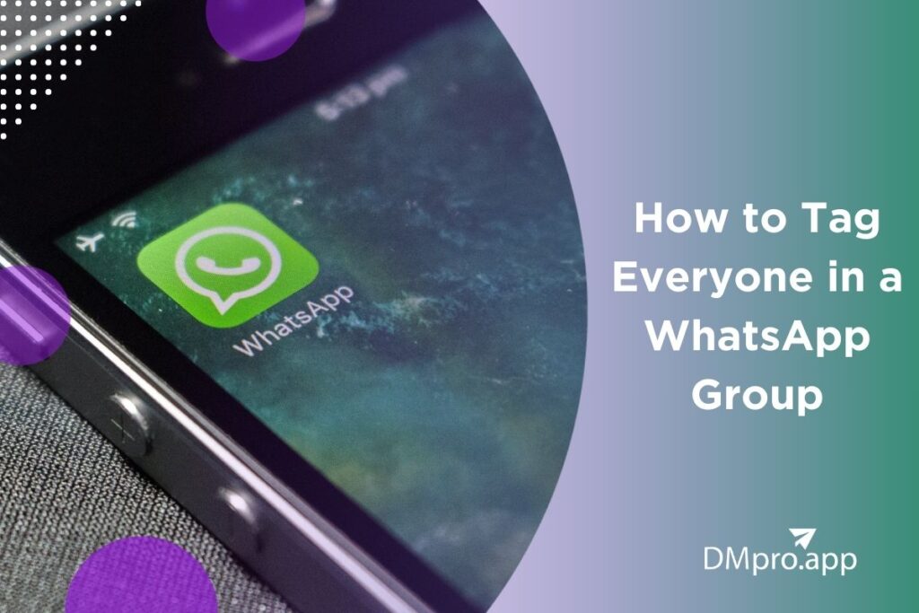 WhatsApp tags