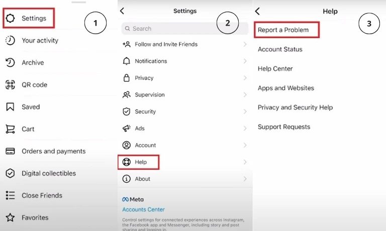 Contact Instagram Support
