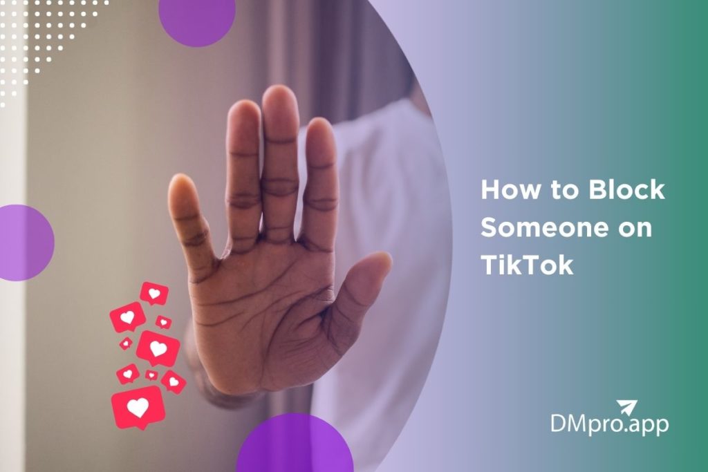 How to block someone on tiktok