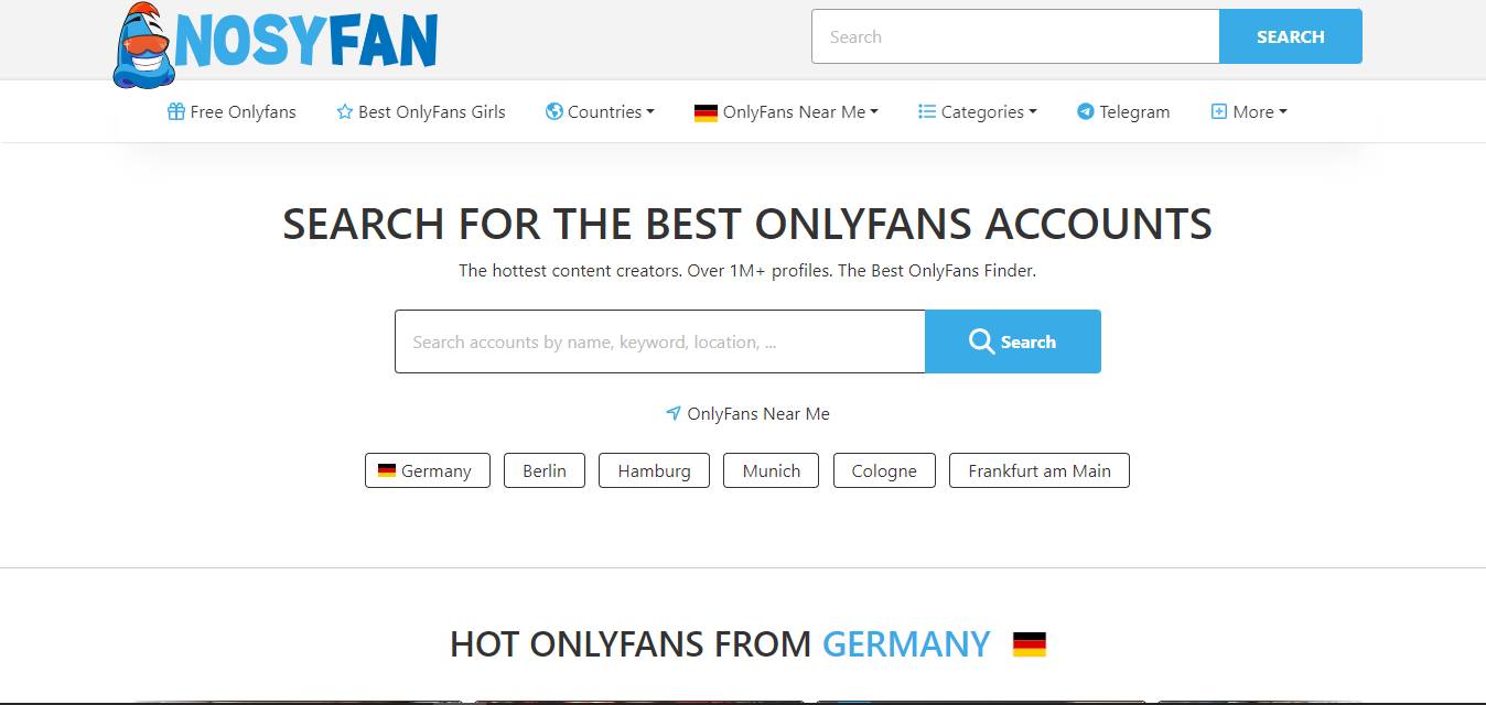 nosyfan homepage