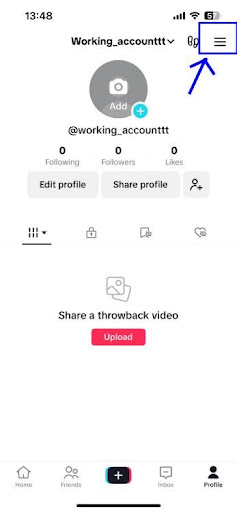 creating tiktok business account