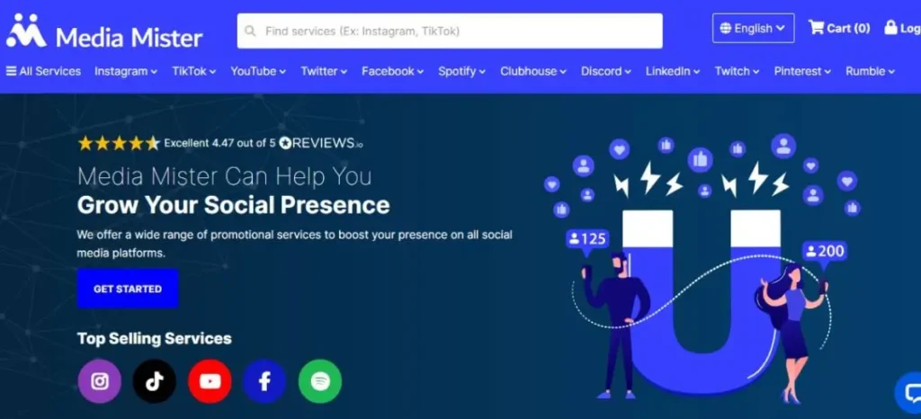 Media Mister Homepage