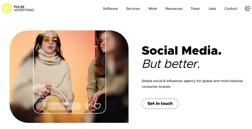 Pulse Advertising Website