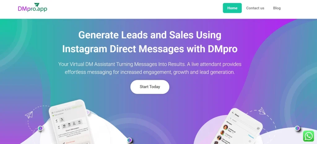 DMpro homepage