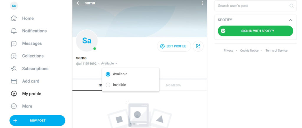 Hide OnlyFans Account