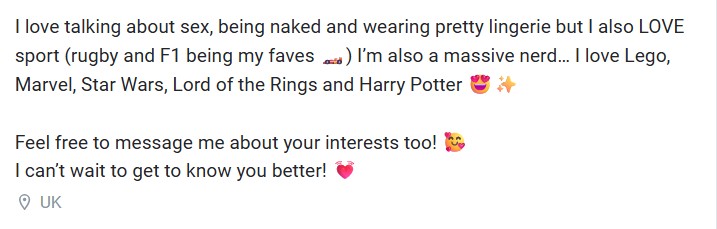 Imogen Lucie OnlyFans Bio