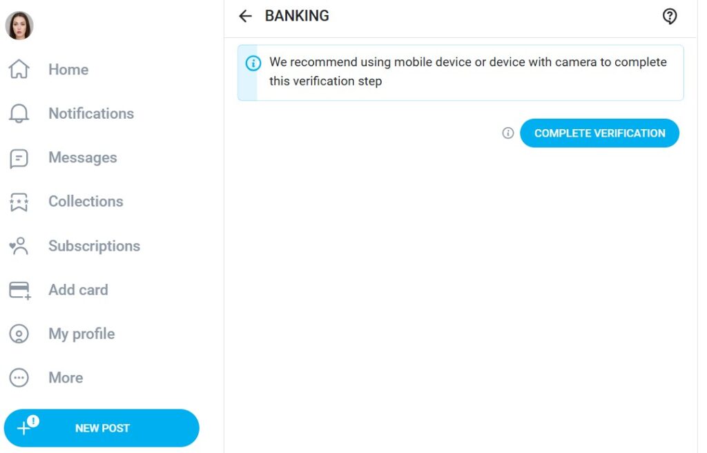 OnlyFans Verification Process