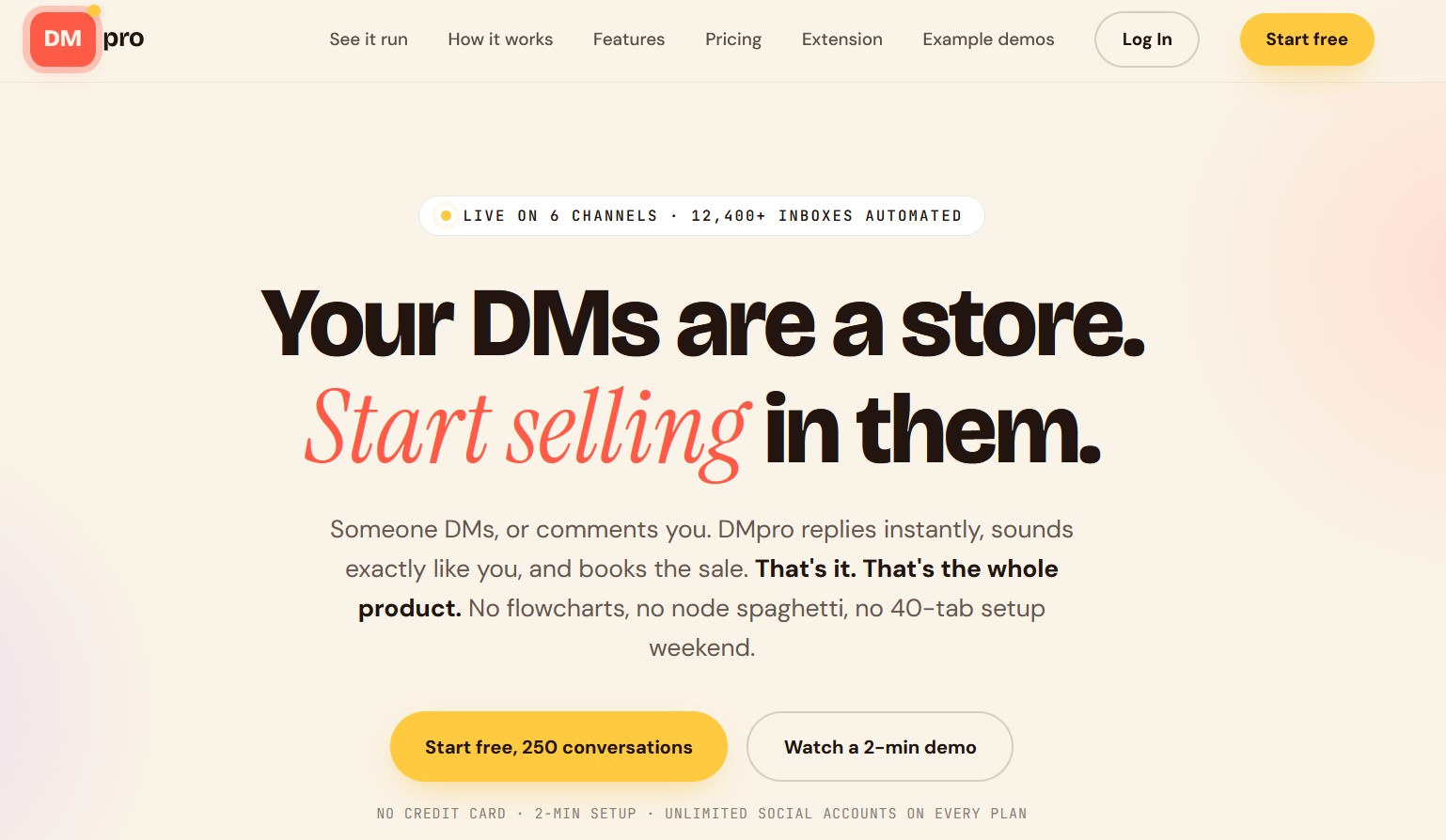 DMpro preview