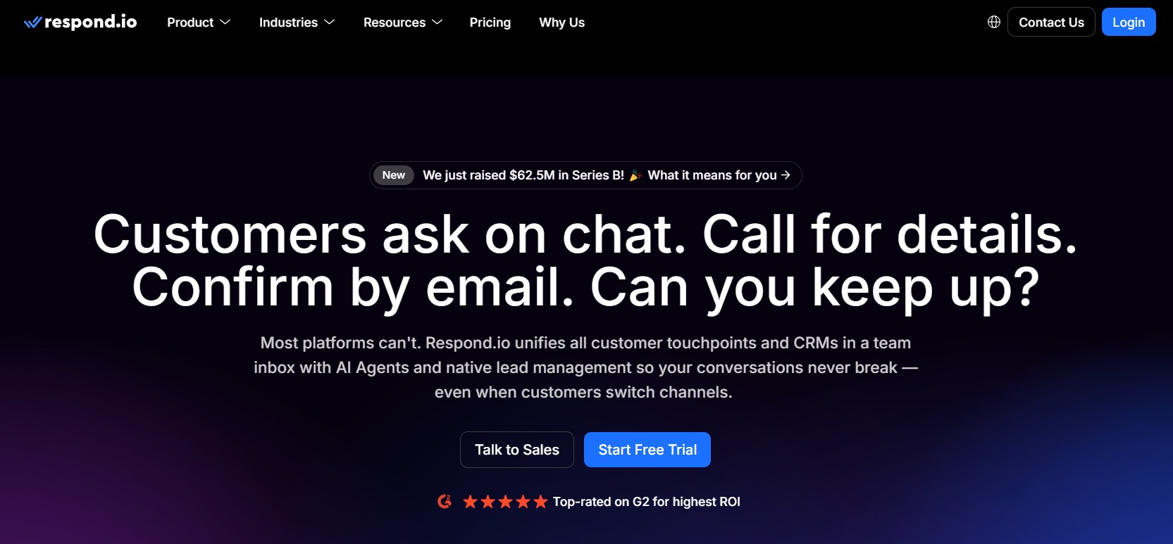 Respond.io preview