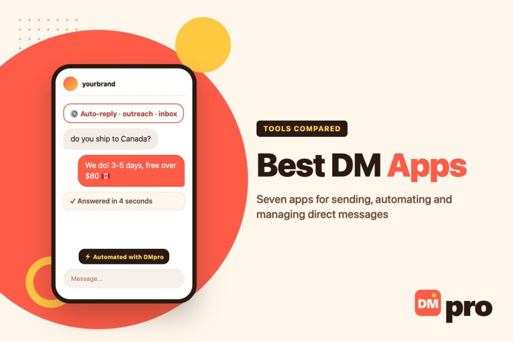 The best DM apps for 2026: inbound automation, outbound outreach and shared inboxes