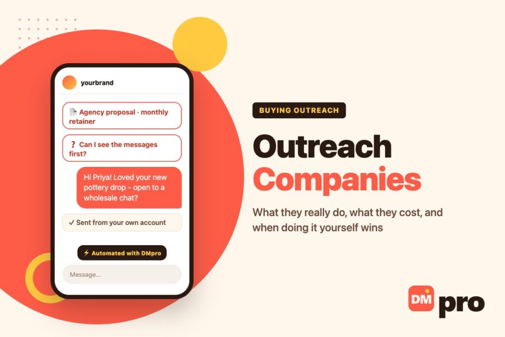 Outreach companies: what they really do, what they cost and when doing it yourself wins
