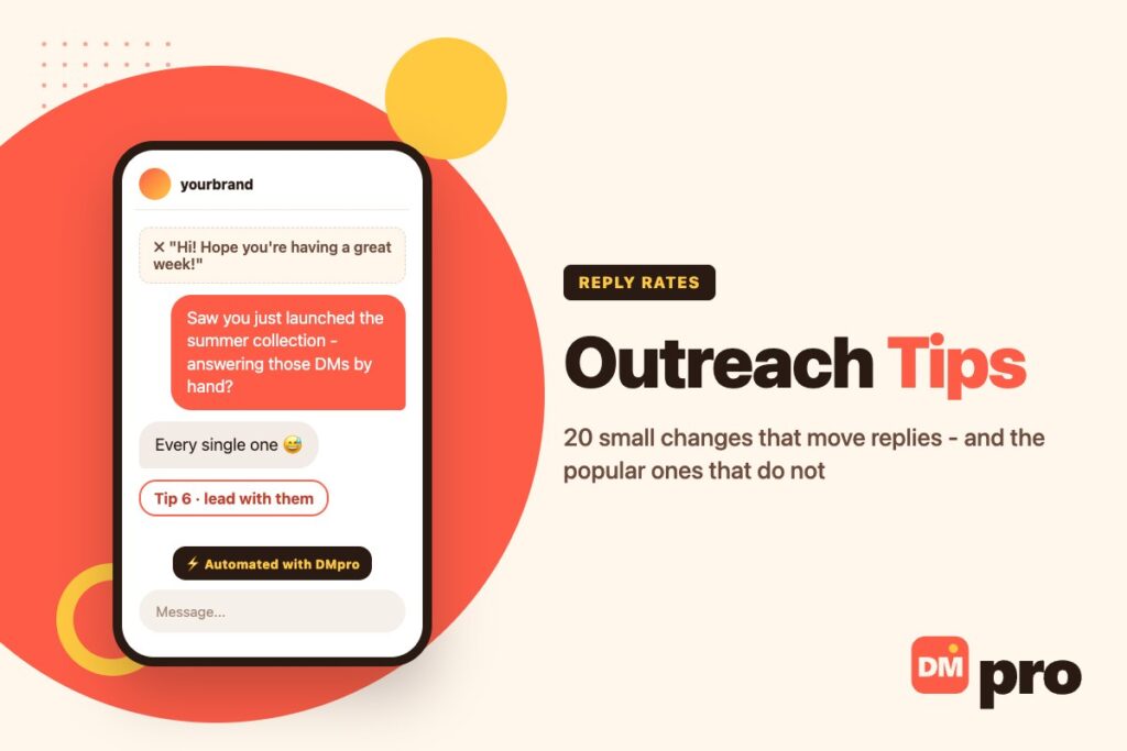 Outreach tips: 20 small changes that move reply rates and the popular ones that do not