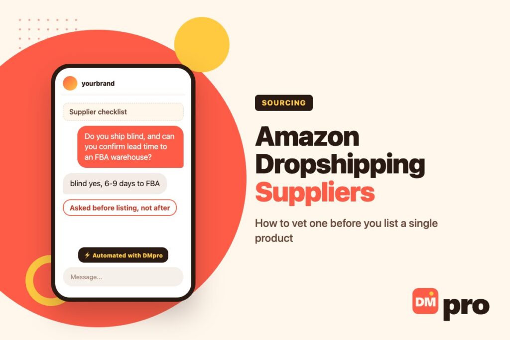 Amazon dropshipping suppliers and how to choose one safely