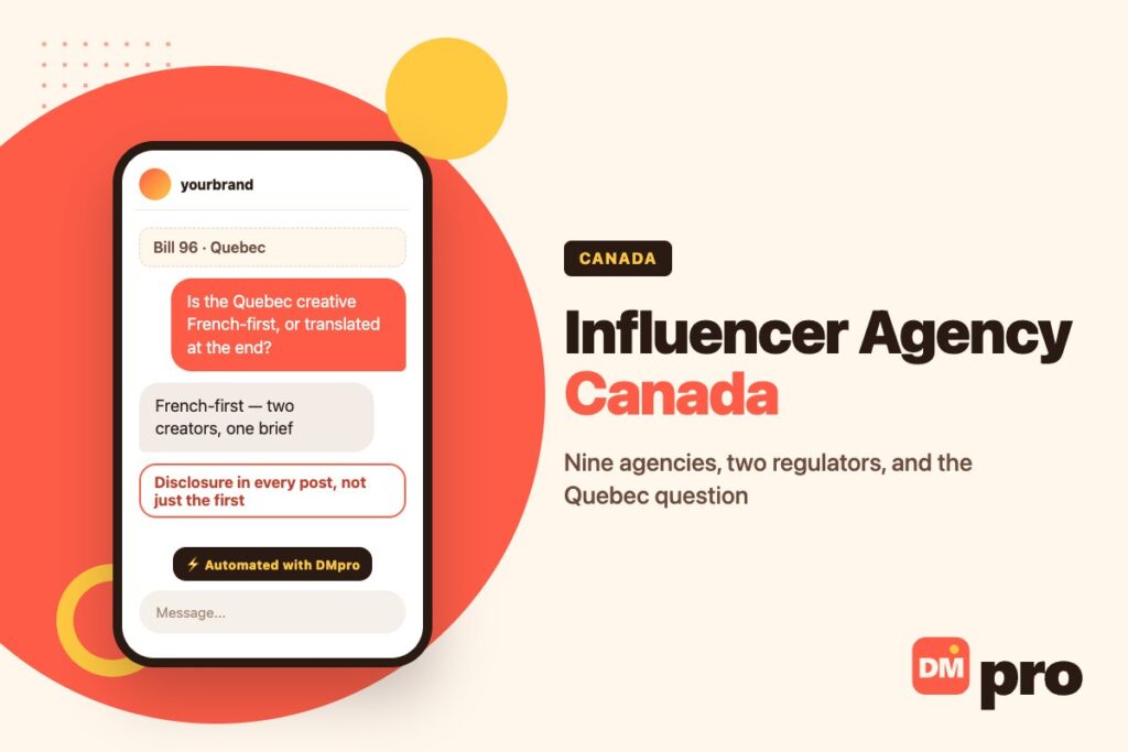 Influencer marketing agencies in Canada and how to choose one