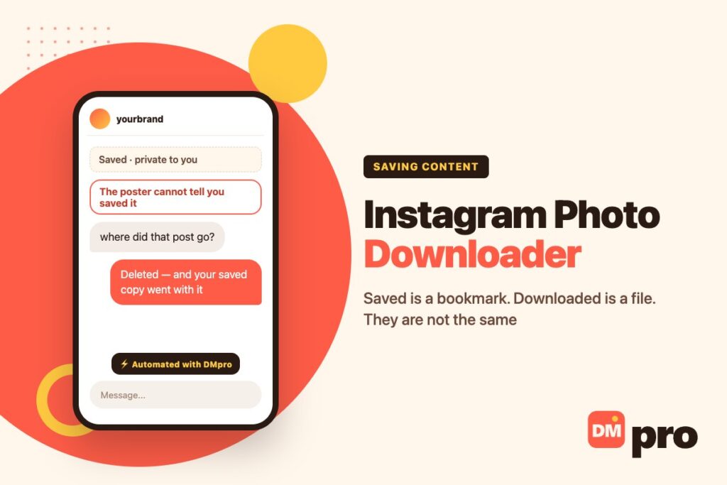 Downloading Instagram photos and what the Save button really does
